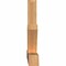 Ekena Millwork Saratoga Smooth Timber Gable Bracket, Western Red Cedar, 96"W x 24"H x 3 1/2"D x 3 1/2"F, 6/12 Pitch GBW096X24X0404SAR00SWR - alternate 3
